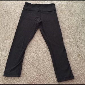 Heather Grey lulu lemon athletic pants