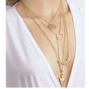 Flash Sale! Pretty multi layered necklace