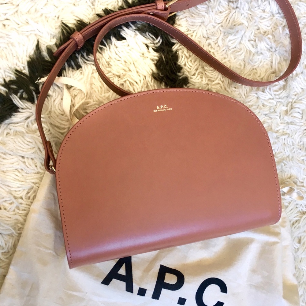 A.P.C. Half Moon Pink - Rare / No Longer in Stores - Picture 1 of 8