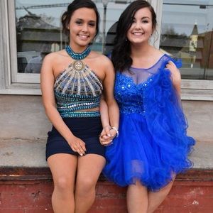 Size 2 jovani dress(on the left)