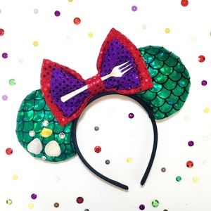 The Little mermaid Minnie Mickey Mouse ears