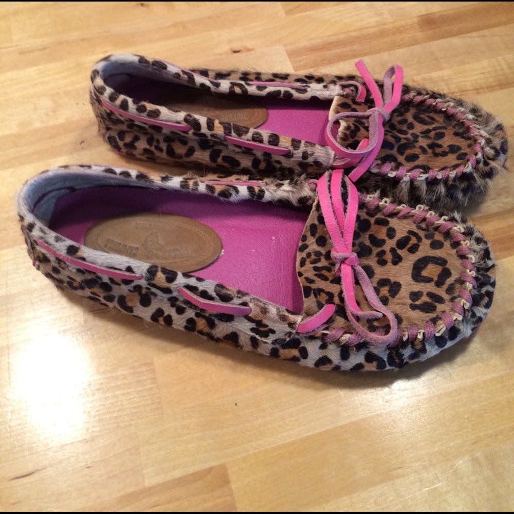 Jeffery Campbell leopard print moccasins