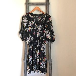 Express Floral Mini Dress