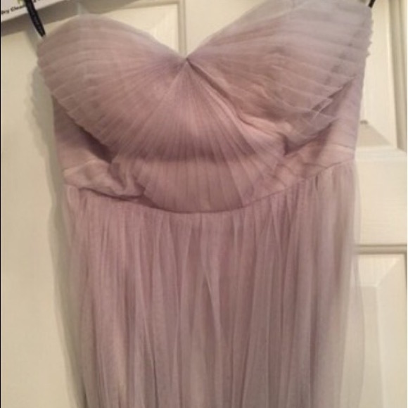 Jenny Yoo Mist Gray Annabelle bridesmaid dress - Picture 5 of 5