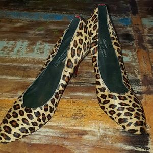 Leopard Donald J. Pliner Pumps