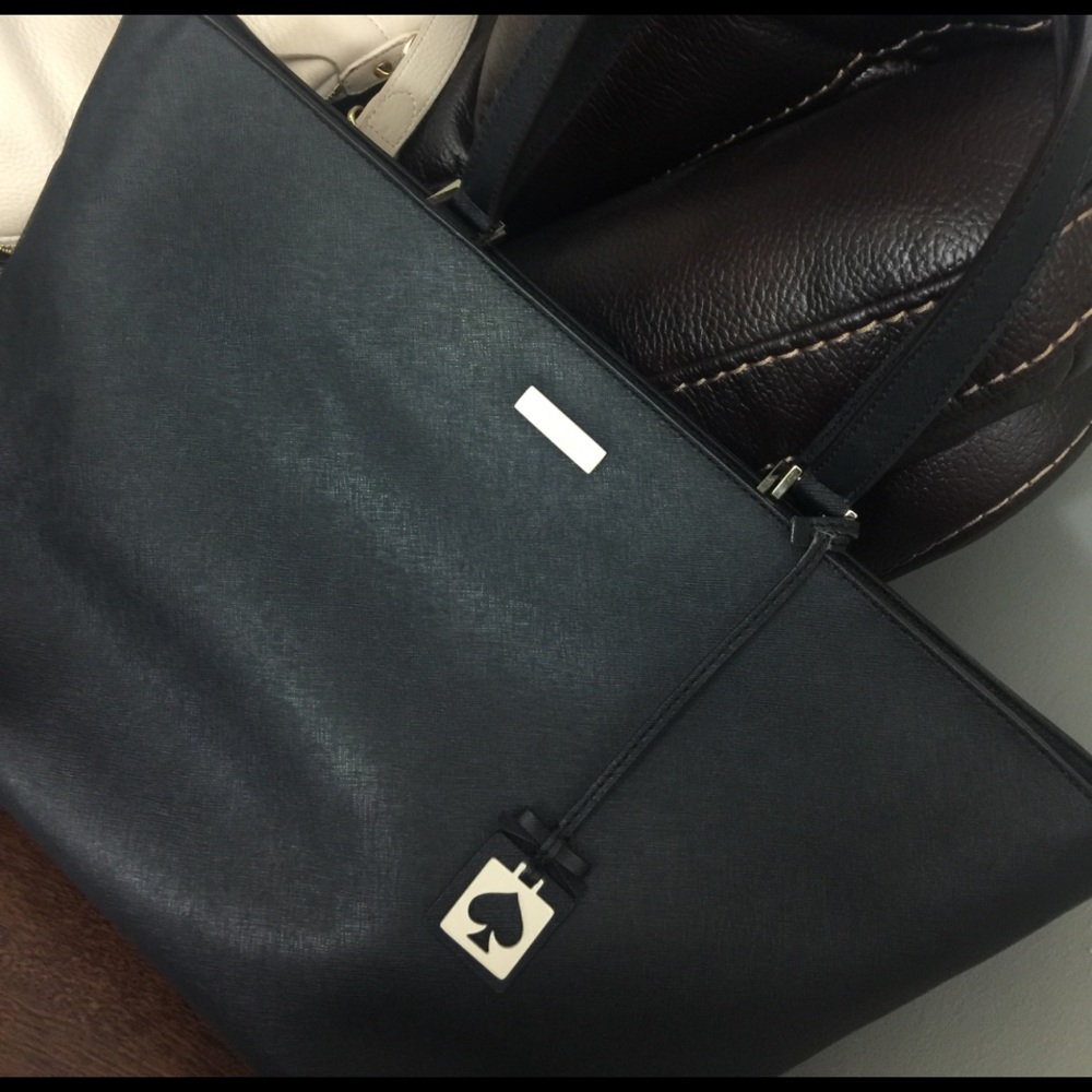 Black handbag