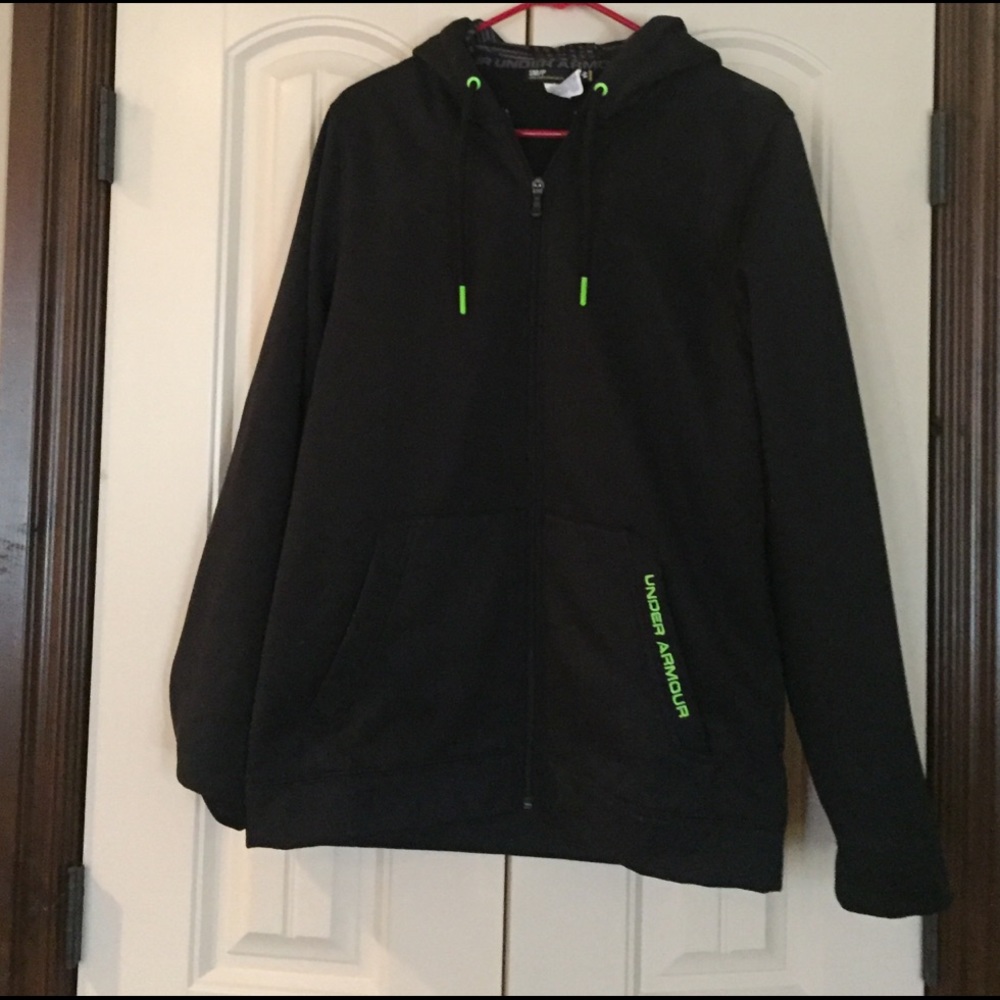 Zip up hooded jacket