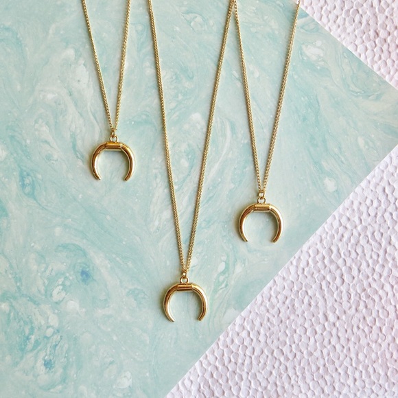 Crescent Necklace - Picture 2 of 7