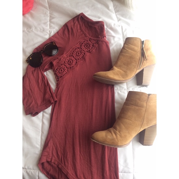 Charlotte Russe Tops - crochet top