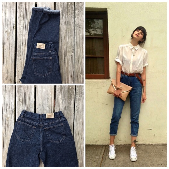 Vintage Denim - Vintage High Waisted Mom Jeans
