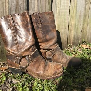 Perfectly Broken in Frye Boots