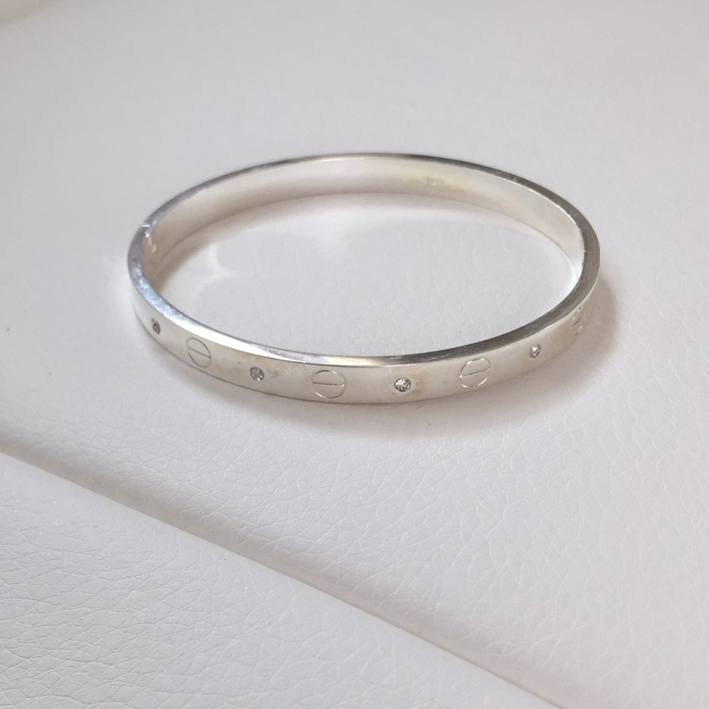 Silver Love Bracelet