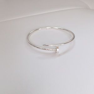 Silver Screw Bracelet