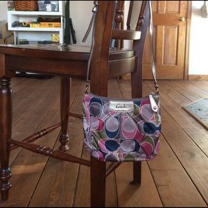 Coach multicolor crossbody