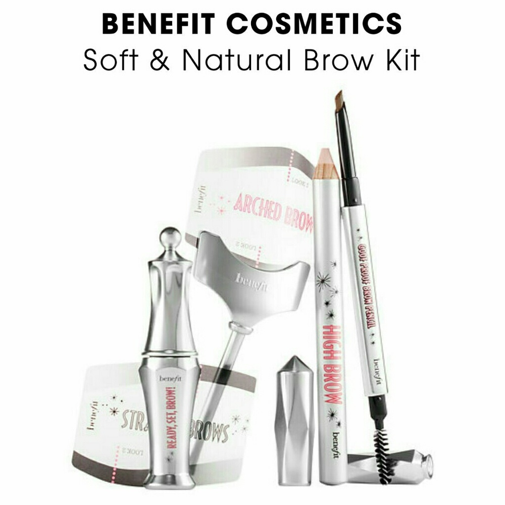 Benefits Soft & Natural Brows Kit (#6) NIB - Picture 2 of 8