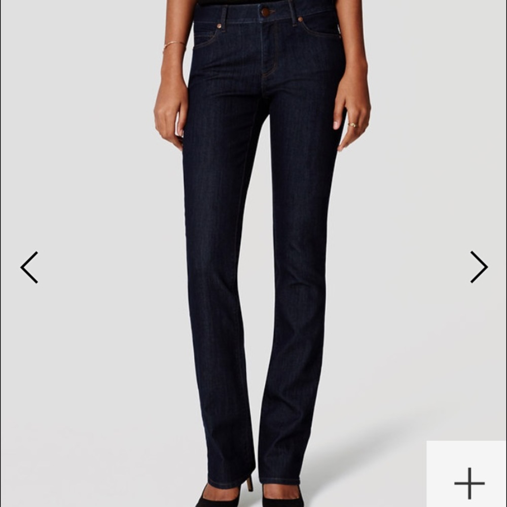 Modern Boot Cut Jeans by Loft.