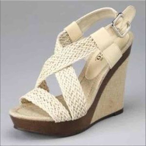 Perfect wedges!! Never worn size 7.5