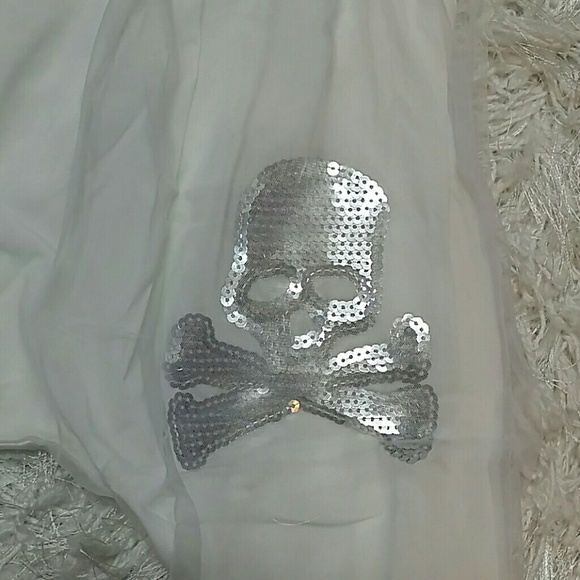 SALE***White Skull Genie Pants. KIDS   :) - Picture 5 of 5