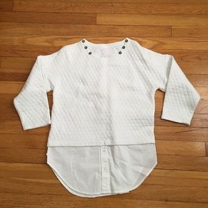 💕🆕Loft white sweater-shirt