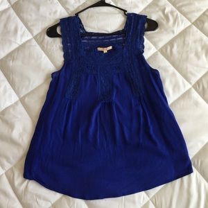 ✨LAST CHANCE✨ 💙 Cobalt Blue Babydoll Blouse 💙