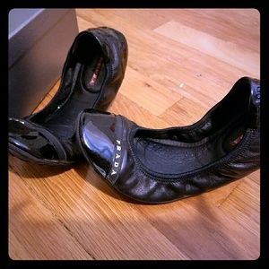 PRADA Ballet Flats