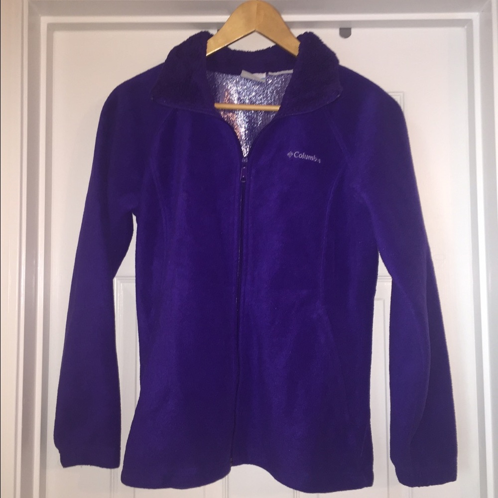 Columbia | Medium | Purple -Silver/Glitter Inside