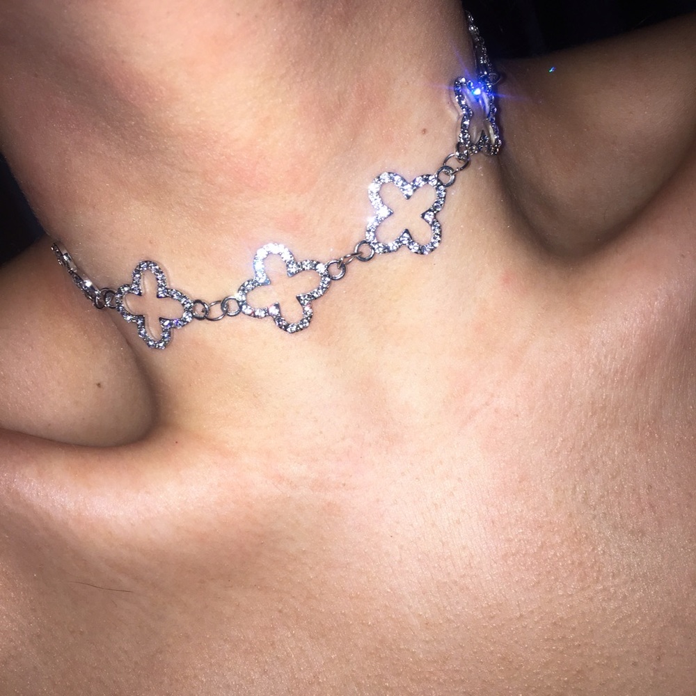 Rhinestone Choker