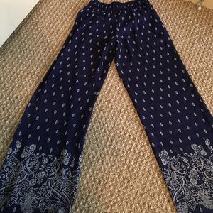 Printed Palazzo pants
