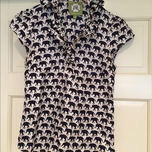 Elizabeth McKay elephant top
