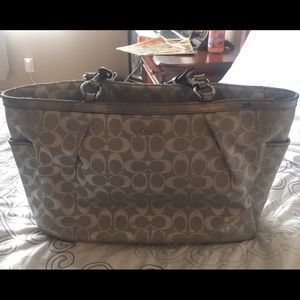 Coach Silver Tote