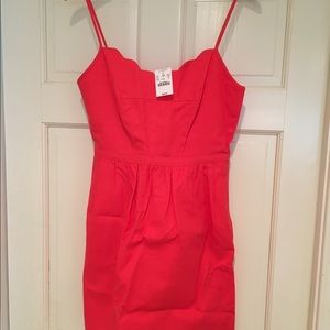 Jcrew red sundress