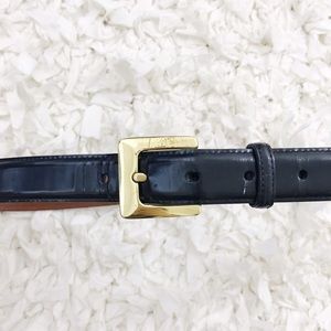 Coach Genuine Leather Black Belt