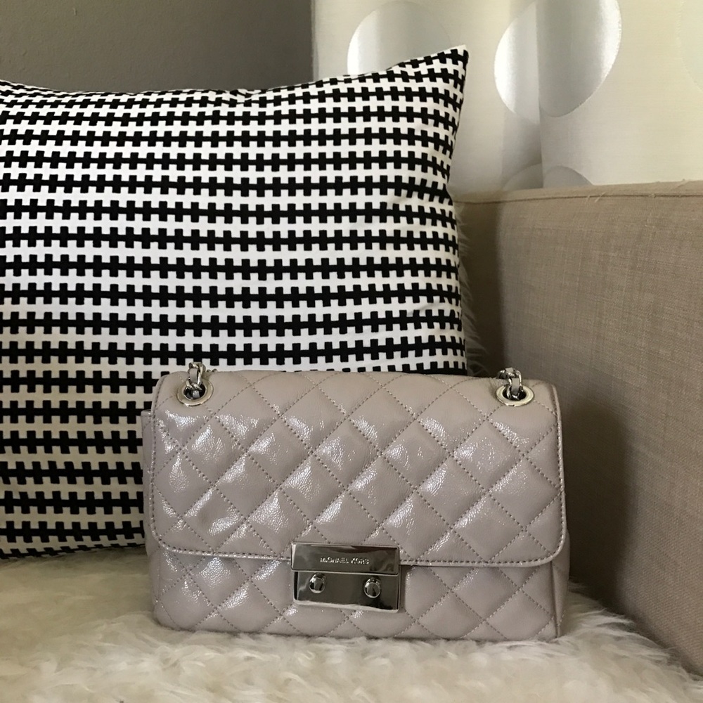 Michael Kors Sloan Large Leather Quilted Bag