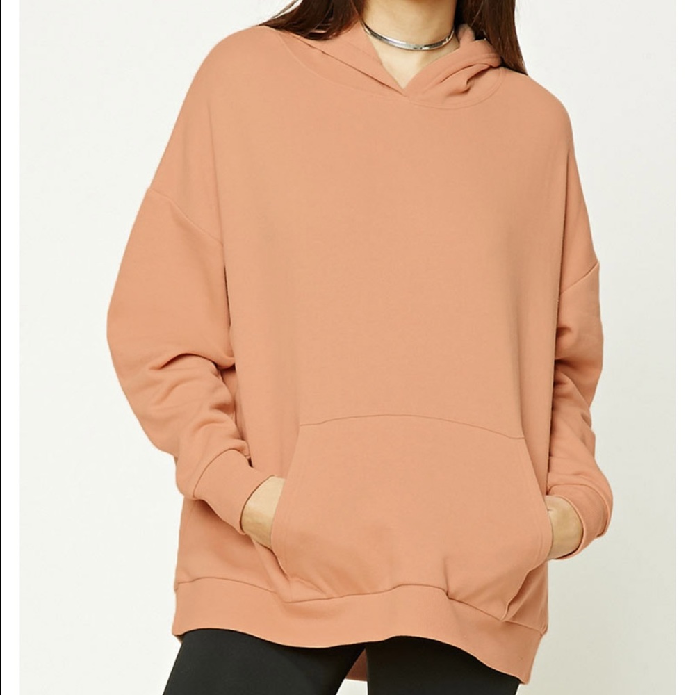 FOREVER 21 FLEECE HOODIE