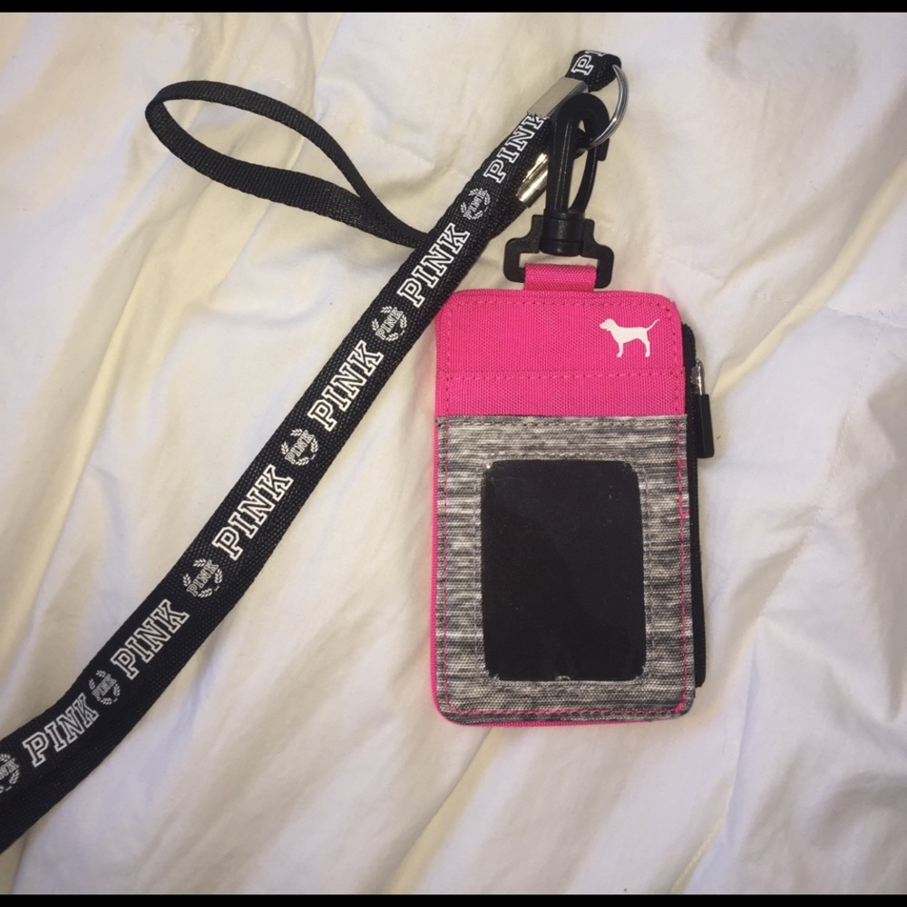 Pink pouch