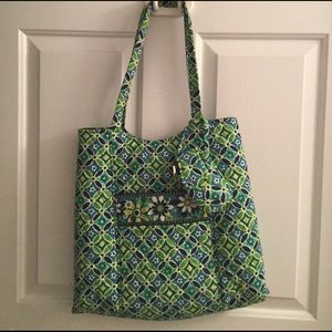 Vera Bradley Daisy Tote/Phone Case