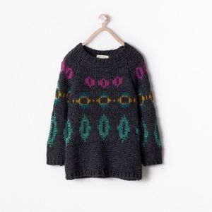 Zara Jacquard Sweater