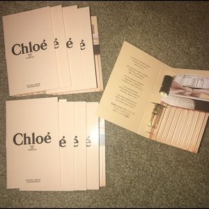 Chloe perfume samples (9)