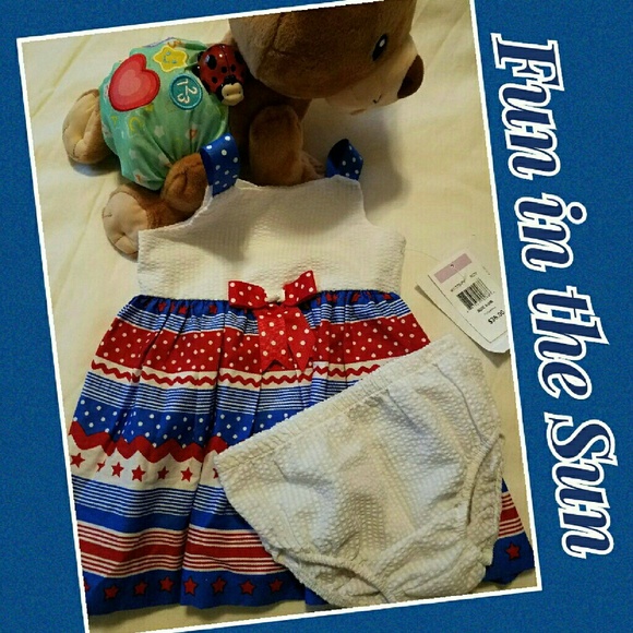 Baby's Sundress w/ Bloomers - Picture 1 of 2