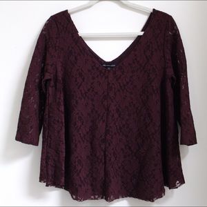 American Eagle Lace Top