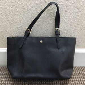 Black Saffiano Leather Tory Butch Tote bag