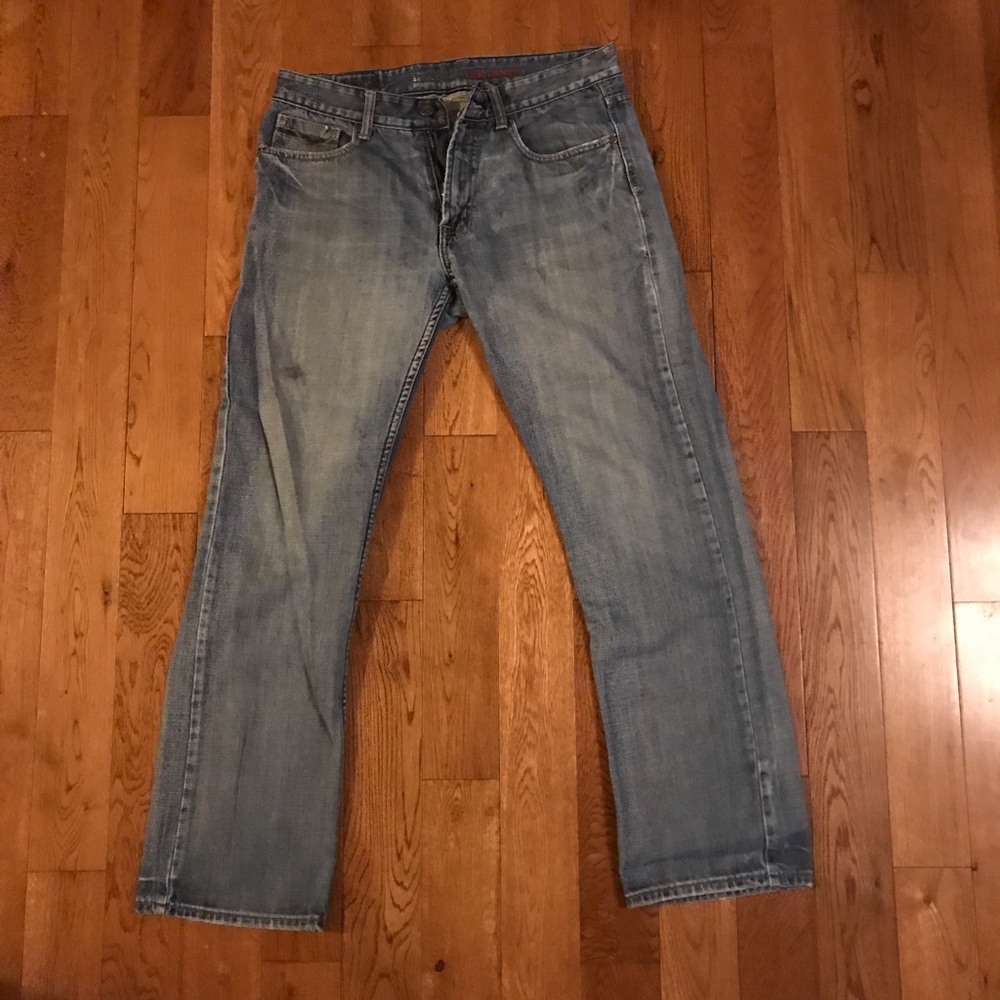 Urban Up slim straight men's denim jeans