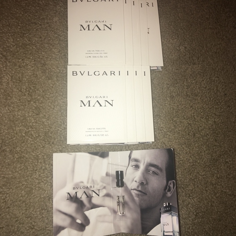 BVLGARI MAN cologne (10) samples