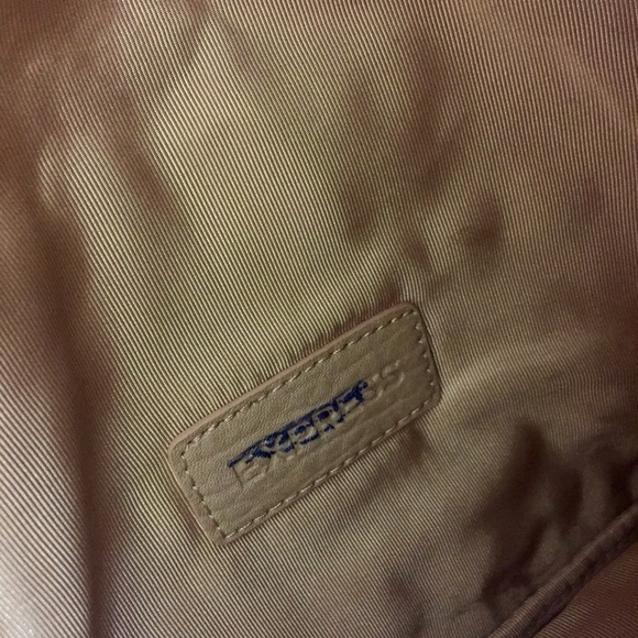 Express Faux Raffia Fold Over Clutch opt. Strap - Picture 6 of 8