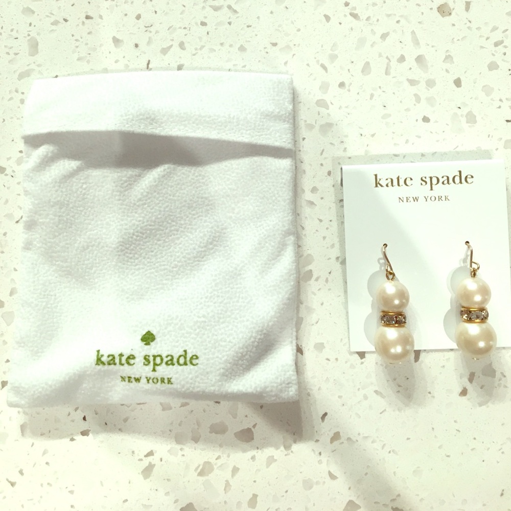 Kate Spade Pearl Dangle Earrings