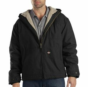 Dickies Sanded duck sherpa lined hooded jacket