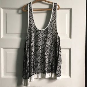 Miss Chievous Black Lace Tank