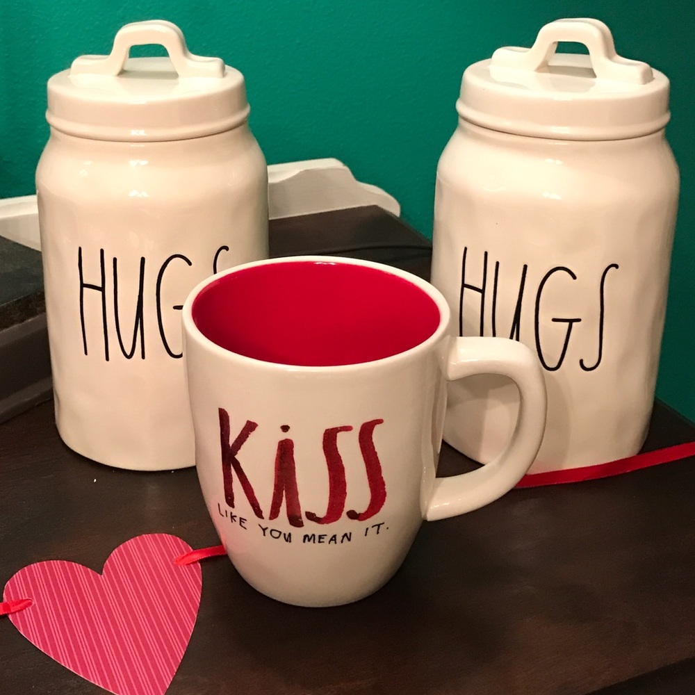 Rae Dunn Hugs Canisters