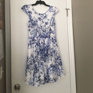 Betsey Johnson Blue/White Dress