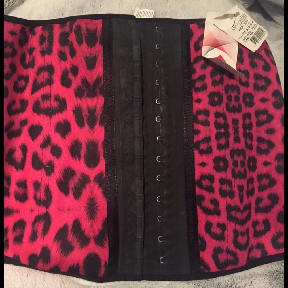 Ann Cherry latex waist trainer!
